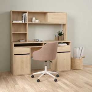 Biurko z nadstawką jackson hickory 149 cm Function Plus